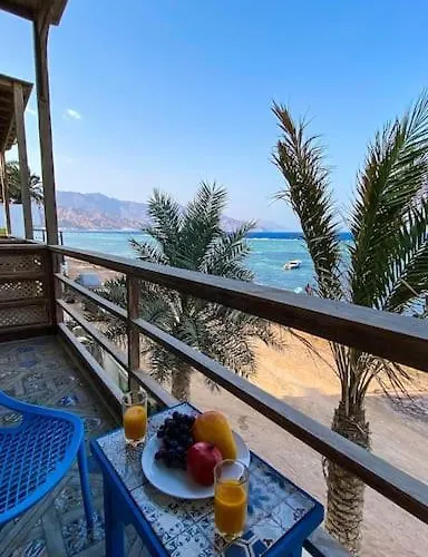 شقة First Line With Panoramic Sea View Balcony دهب